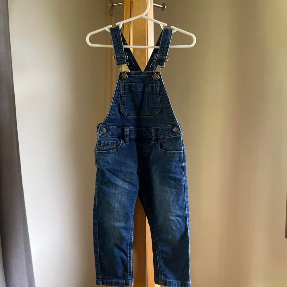 Mayoral Blue and Navy Dungarees-overalls